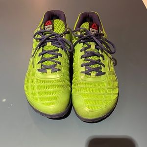 Hulk inspired Reebok CrossFit trainer shoes